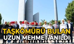 Taşkömürü bulan Uzun Mehmet anıldı