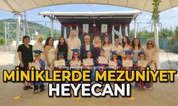 Miniklerde mezuniyet heyecanı