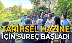 Tarihsel hazine için süreç başladı