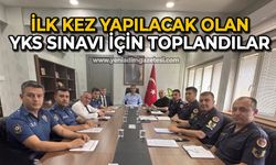 İlk kez yapılacak olan YKS sınavı için toplandılar
