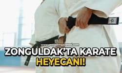 Zonguldak'ta karate heyecanı