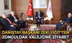 Danıştay Başkanı Zeki Yiğit’ten Zonguldak Valiliğine ziyaret