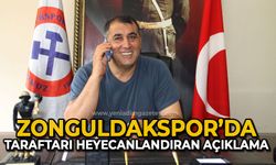 Zonguldakspor’da taraftarı heyecanlandıran açıklama