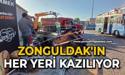 Zonguldak'ın her yeri kazılıyor