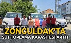 Zonguldak’ta süt toplama kapasitesi arttı