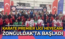 Karate Premier Ligi heyecanı Zonguldak’ta başladı