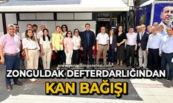 ZONGULDAK DEFTERDARLIĞINDAN KAN BAĞIŞI
