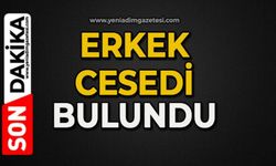 Erkek cesedi bulundu