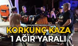 Elektrikli bisiklet ile motosiklet çarpıştı: 1 ağır yaralı