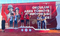 Okçulukta şampiyonlar madalyalarını aldı