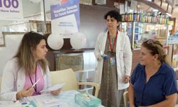 AVM’de vatandaşlara sigaranın zararları anlatıldı
