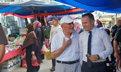 Kaymakam vatandaşlara veda etti