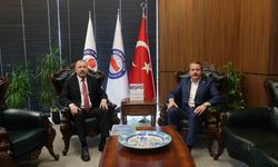 Rektör Kırışık’tan Memur-Sen Genel Başkanı’na ziyaret