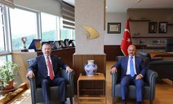 Rektör Kırışık’tan, Rektör Prof. Dr. Nedim Sözbir’e ziyaret
