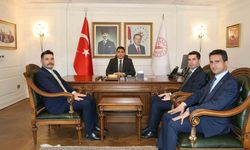 Vali Aslan, Kaymakam adaylarını ağırladı