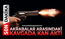 Akrabalar arasındaki kavgada kan aktı