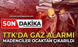 TTK'da gaz alarmı: Madenciler ocaktan çıkarıldı