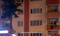 5 katlı apartmanda yangın paniği