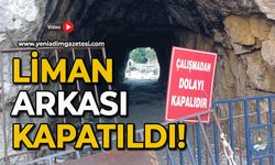 Liman arkası kapatıldı!