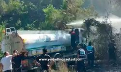 Bartın’da bahçe yangını ormana sıçramadan söndürüldü