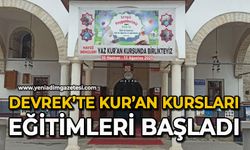 Devrek’te Kur’an kursu eğitimleri başladı
