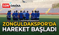 Zonguldakspor'da hareket başladı