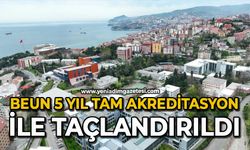 BEUN 5 yıl tam akreditasyon ile taçlandırıldı