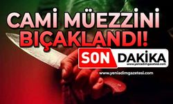 Cami müezzini bıçaklandı!