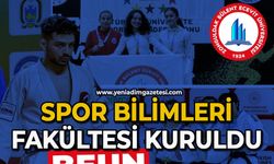 Spor Bilimleri Fakültesi kuruldu