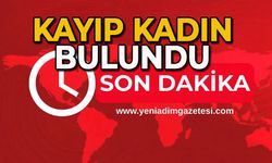 Kayıp kadın bulundu