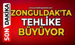 Zonguldak'ta tehlike büyüyor