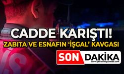 Cadde karıştı: Zabıta ve esnaf arasında 'işgal' kavgası