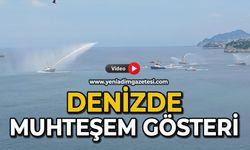 Denizde muhteşem gösteri