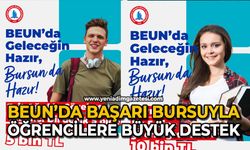 BEUN’da Başarı Bursuyla Öğrencilere Büyük Destek