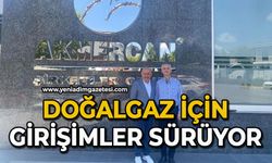 Doğalgaz için girişimler sürüyor
