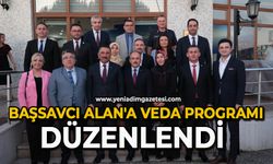 Başsavcı Alan'a veda programı düzenlendi