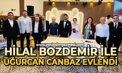 Hilal Bozdemir ile Uğurcan Canbaz evlendi