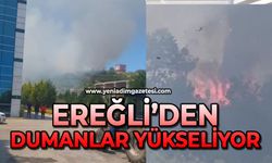 Ereğli’den dumanlar yükseliyor