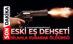 Eski eş dehşeti: Silahla vurarak öldürdü