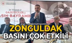 Zonguldak basını çok etkili