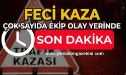 Milli Egemenlik Caddesi’nde feci kaza: Çok sayıda ekip olay yerinde