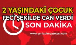 2 yaşındaki çocuk feci şekilde can verdi