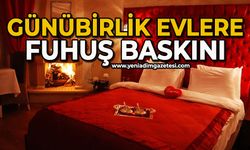 Günübirlik evlere fuhuş operasyonu