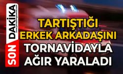 Tartıştığı erkek arkadaşını tornavidayla ağır yaraladı