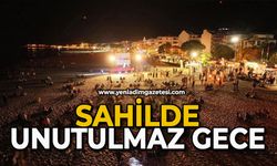 Sahilde unutulmaz gece