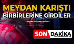 Meydan karıştı: Birbirlerine girdiler