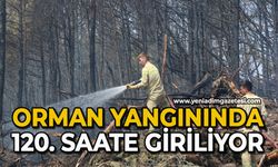 Orman yangınında 120. saate giriliyor