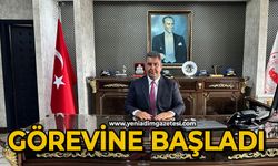 Görevine başladı