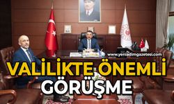 Valilikte önemli görüşme