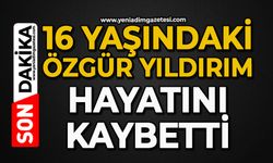 16 yaşındaki Özgür Yıldırım hayatını kaybetti